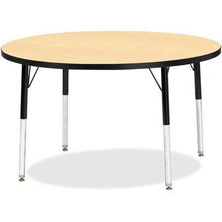 Jonti-Craft TABLE, ACTIVITY, 42inRND, MP/BK JNT6468JCE011